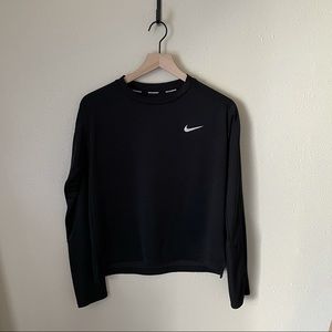 Nike long sleeve dri-fit running tee